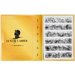 Luxury Lashes 5D Řasy Premium sypané v Hotovém Vějířku Zakřivení umělých řas: M, Délka umělých řas: Mix délek 8-13 mm, Tloušťka řas: 007 – Zboží Dáma
