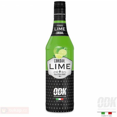 ODK Sour Cordial Lime juice 0,75 l – Zbozi.Blesk.cz
