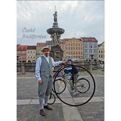 Herbia s.r.o. Pohlednice ČB Historické kolo – Zboží Mobilmania