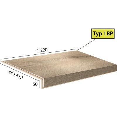 BRASED Objectline Step 1BP 9870 Dub Costa pískový – Hledejceny.cz