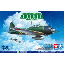 Tamiya Mitsubishi A6M3/3a Zero Model 22 Zeke 1:72