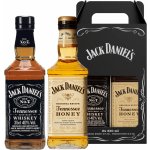 Jack Daniel's Duopack Honey 35% 0,35 l a Black 40% 0,35 l (karton) – Sleviste.cz