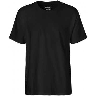 Neutral pánské tričko Classic z organické Fairtrade bavlny Černá