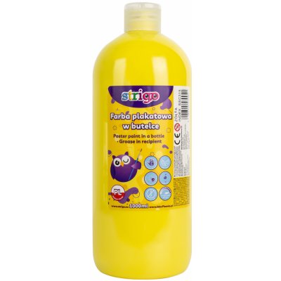 Creall temperová barva, 1000 ml, tm. žlutá