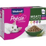Poésie Classique kuře kachna ovce zvěřina v omáčce 12 x 85 g – Sleviste.cz