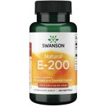 Swanson Vitamín E Přírodní 200 iu 250 kapslí – Hledejceny.cz