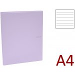 Karton P+P Karis blok A4 PVC Pastelini fialový – Zboží Živě