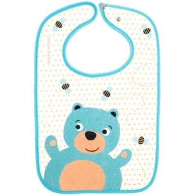 Canpol babies Bryndák froté Happy Garden Modrý medvídek – Zboží Mobilmania