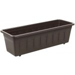 PLASTKON Truhlík Garden 80 cm hnědý – Hledejceny.cz