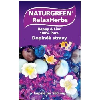 Naturgreen RelaxHerbs 60 kapslí