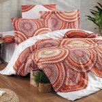 Brotex povlečení Satén Inferno natur zipový uzávěr 140x200 70x90 – Sleviste.cz