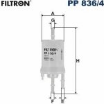 FILTRON PP 836/4 Palivový filtr (PP836/4) | Zboží Auto