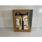 Naturalis Sweet Orange koupelová sůl 1 kg + dvousložková pěna do koupele 800 ml dárková sada – Zboží Mobilmania