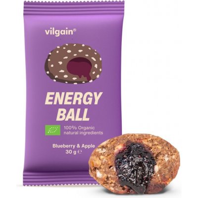 Vilgain Energy Ball BIO borůvka a jablko 30 g – Hledejceny.cz