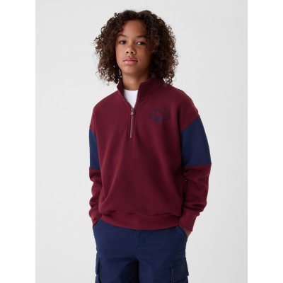 GAP dětský svetr Gap Athletic červená – Zboží Dáma