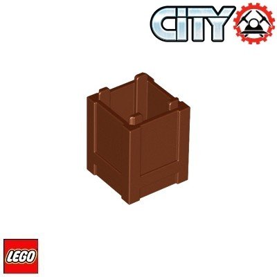 LEGO® 61780 KONTEJNER 2x2x2 Světle-Hnědá – Zbozi.Blesk.cz