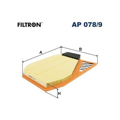 Vzduchový filtr FILTRON AP 078/9 – Hledejceny.cz