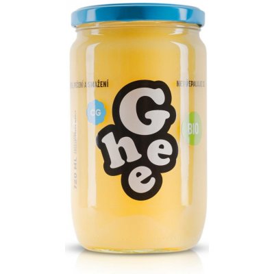 České Ghíčko Ghee přepuštěné máslo BIO 720 ml – Zboží Dáma