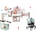 Smoby Large Doll's Play Center Natur D'Amour Baby Nurse – Hledejceny.cz