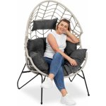 di volio Zahradní křeslo Alcamo šedo/šedé – Zboží Dáma