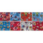 Dárkový balicí papír Spiderman 2 x 0,7 m, mix motivů – Zboží Mobilmania