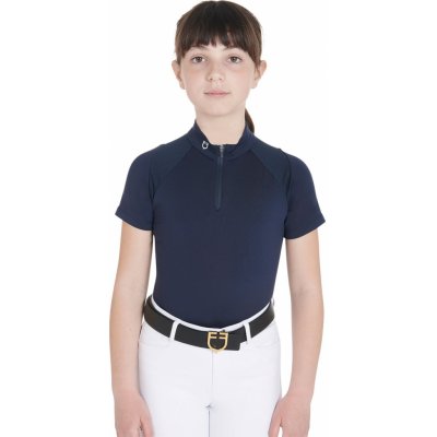 Tričko KIDS' SLIM FIT modré – Zboží Dáma