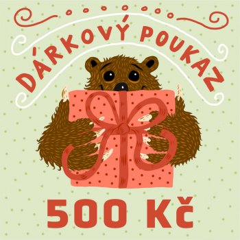 GRIZLY Dárkový elektronický poukaz 500 Kč