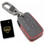 Klíčenka Kožené Pouzdro na klíče VW SKODA – Zboží Dáma