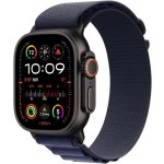 Apple Watch 49mm námořnicky modrý Alpský tah - S - provedení z černého titanu MYPW3ZM/A – Zboží Živě