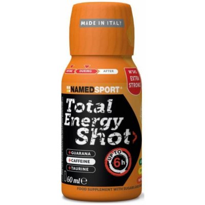 NamedSport Total Energy Shot Pomeranč s kofeinem 60 ml