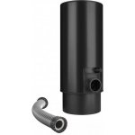 KJG Sběrač dešťové vody s hadicí 100 mm intenzivně černý – Hledejceny.cz