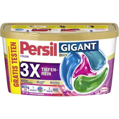 Persil Color Gigant 3x Tiefenrein prací kapsle 10 PD – Sleviste.cz