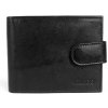Peněženka Černá kožená peněženka Bellugio AM-10-032