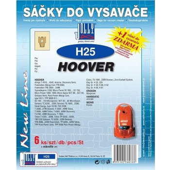 Sáčky do vysavače JOLLY H25 papírové 6ks