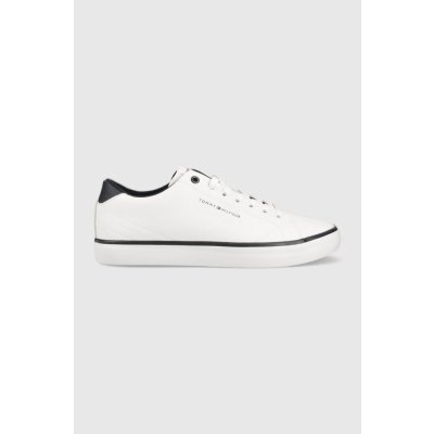 Tommy Hilfiger TH HI Vulc core low LEATHER bílá FM0FM04731 – Hledejceny.cz