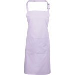 Premier PR154 Zástěra s laclem a kapsou na břiše Colours fialová lilac – Hledejceny.cz