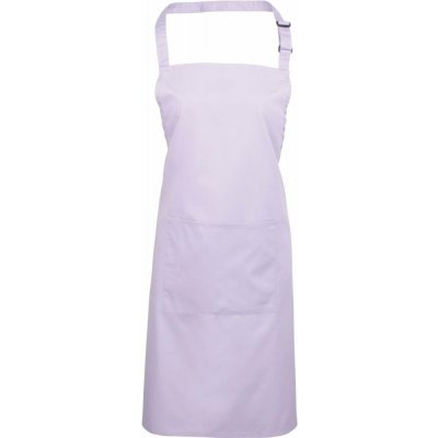 Premier PR154 Zástěra s laclem a kapsou na břiše Colours fialová lilac – Hledejceny.cz