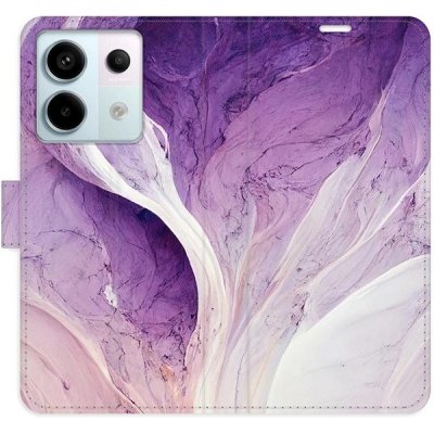 iSaprio flip pouzdro Purple Paint Xiaomi Redmi Note 13 Pro+ 5G purpain-FLP2-RmN13pp5G – Zboží Živě