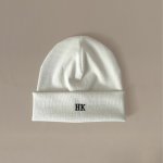 Dámská čepice s monogramy Černá Krémová – Hledejceny.cz