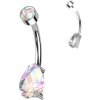 Piercing Šperky4U piercing do pupíku titan TIT1266-AB