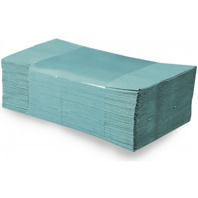 Wimex PAP-Recy ZZ V, 1 vrstva, zelené, 25 x 23 cm, 4000 ks – Zboží Dáma
