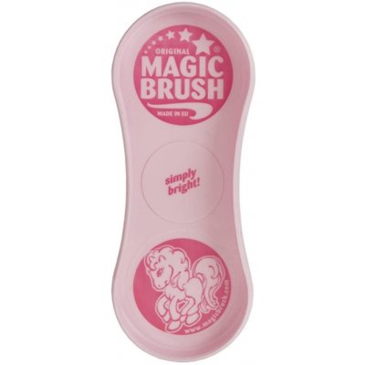 Kartáč MAGIC BRUSH pony růžový – Hledejceny.cz