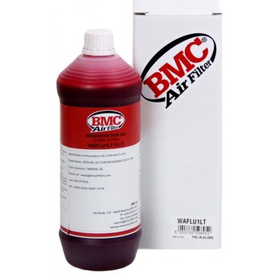 BMC kapalina (olej) pro impregnaci vzduchových filtrů 1L (REGENERATION FLUID BOTTLE 1L) (AKC) – Hledejceny.cz