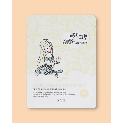 Esfolio Pure Skin Pearl Essence Mask Sheet 25 ml – Zboží Mobilmania
