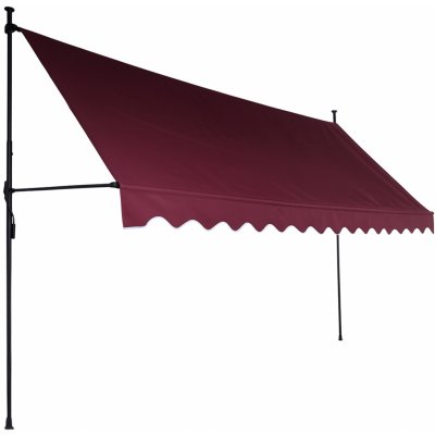 Aga Boční markýza 1,5x3 m MR4257 Světle šedá – Zbozi.Blesk.cz