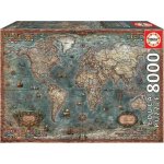 Educa Historical World Map 8000 dílků – Zbozi.Blesk.cz