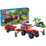 LEGO® City 60412 Hasičský vůz 4x4 a záchranný člun – Zboží Živě LEGO® City 60412 Hasičský vůz 4x4 a záchranný člun – Zboží Živě