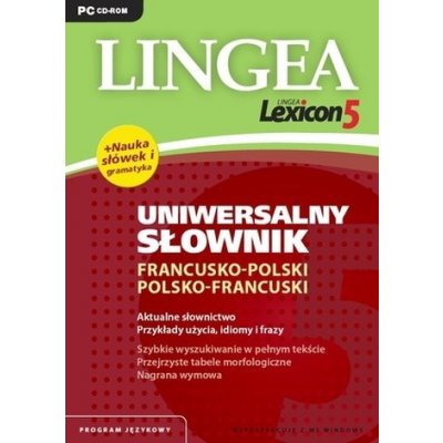 Lingea Lexicon 5. Uniwersalny słownik francusko-polski, polsko-francuski + nauka słówek i gramatyka – Hledejceny.cz