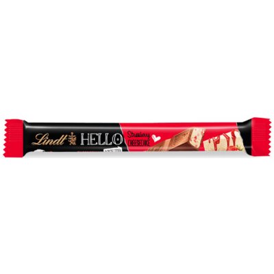 Lindt Hello čokoláda Strawberry & Cheesecake 37 g – Zboží Dáma