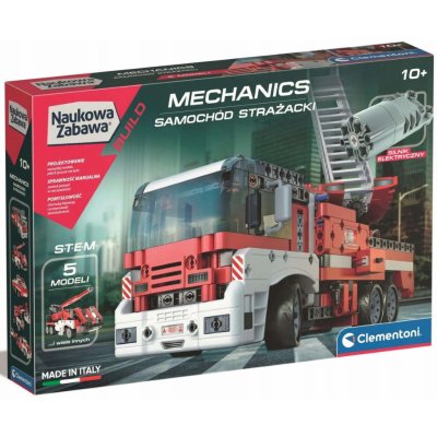 Clementoni Mechanická laboratoř Hasičské auto – Zboží Živě